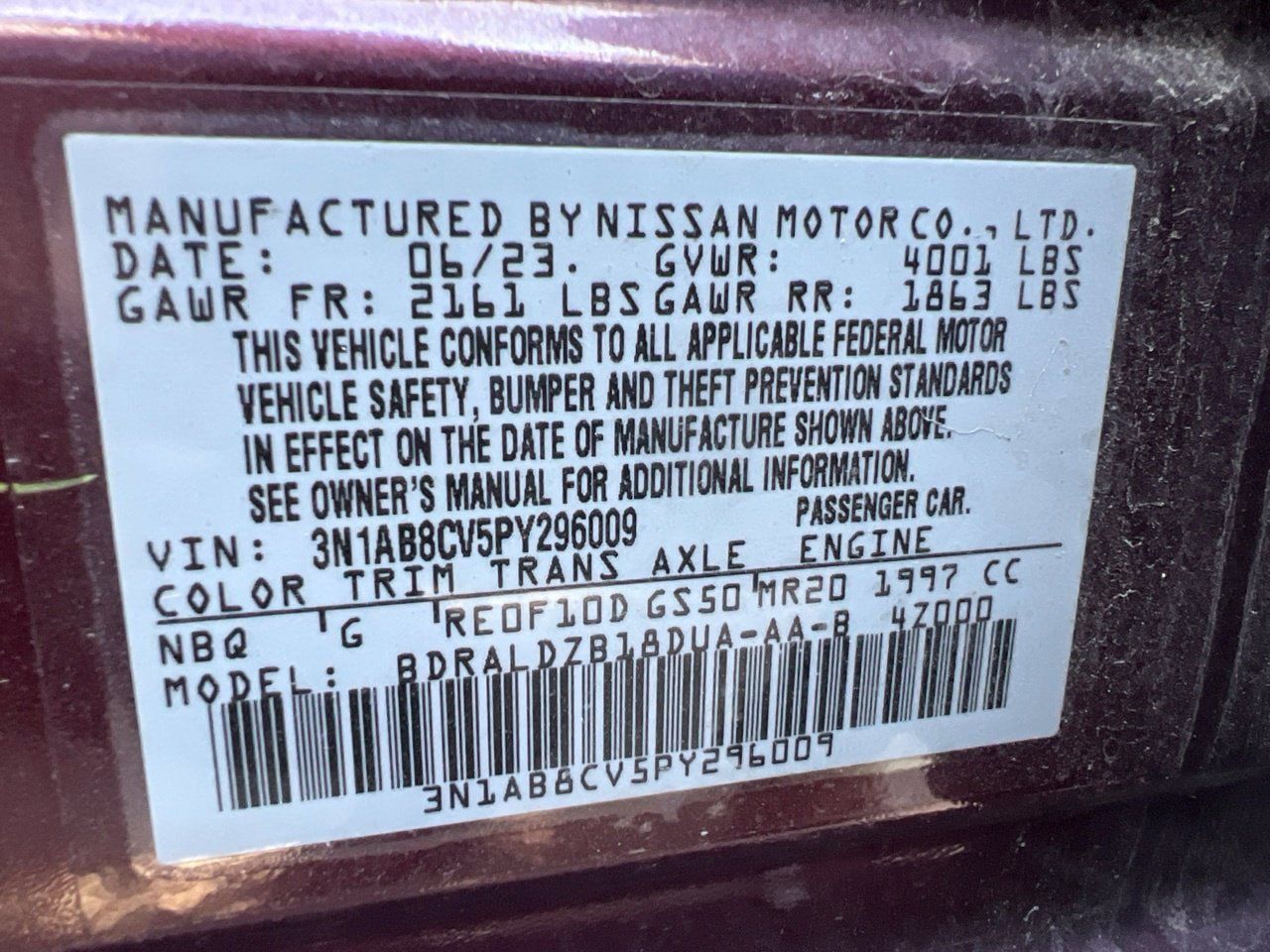 Used 2023 Nissan Sentra SV FWD image 29