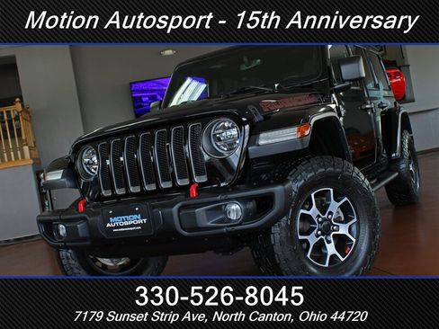Used 2020 Jeep Wrangler Unlimited Rubicon w/ Uconnect 4C Nav & Sound Group AWD/4WD image 60