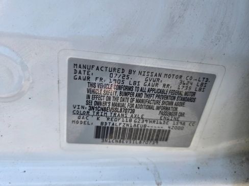 Used 2025 Nissan Versa SV FWD image 20