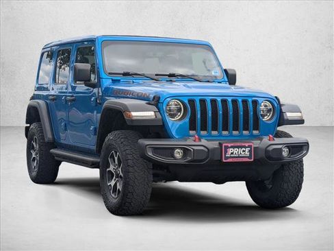 Used 2022 Jeep Wrangler Unlimited Rubicon w/ LED Lighting Group AWD/4WD image 3