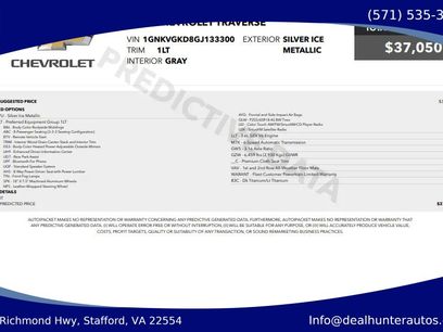 Used 2016 Chevrolet Traverse LT