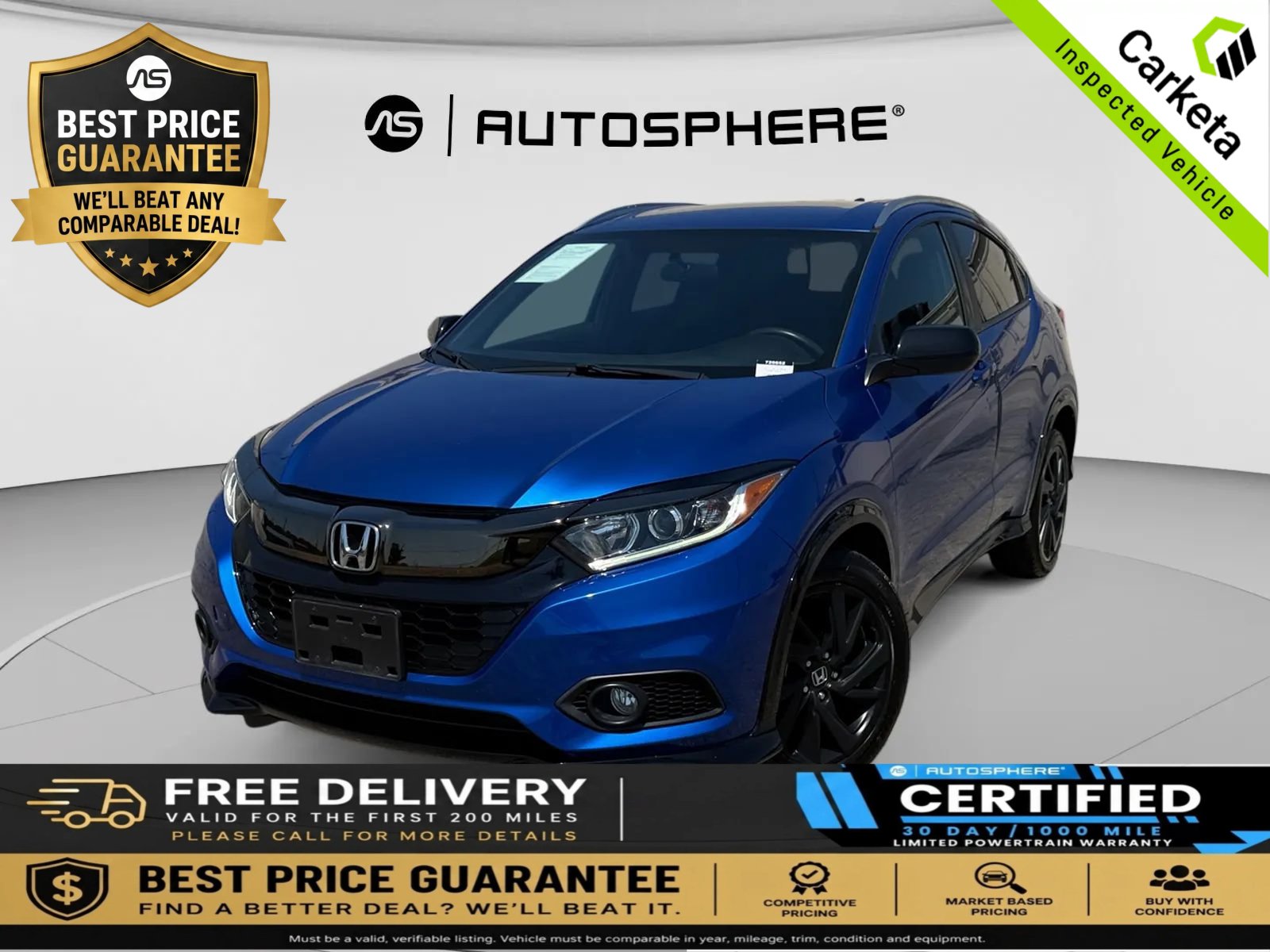 Used 2021 Honda HR-V Sport image 1