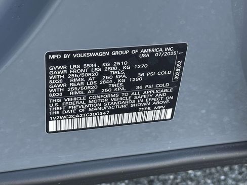 New 2026 Volkswagen Atlas Cross Sport SE image 16