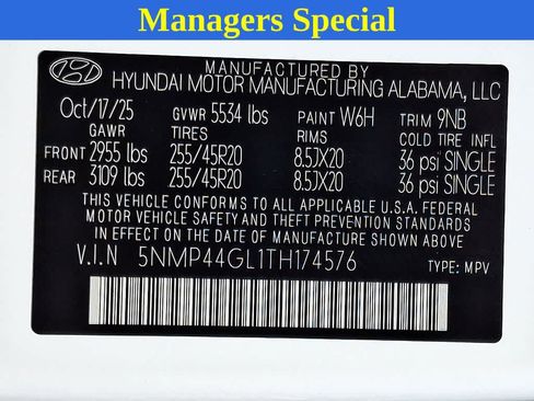 Used 2026 Hyundai Santa Fe Limited FWD image 31