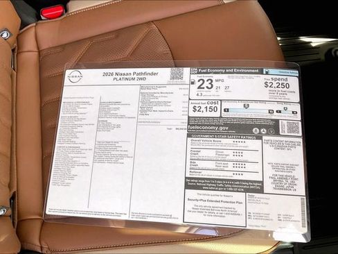New 2026 Nissan Pathfinder Platinum FWD image 13