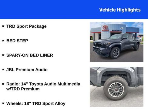 Used 2025 Toyota Tacoma TRD Sport RWD image 4