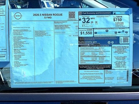 New 2026 Nissan Rogue S image 12