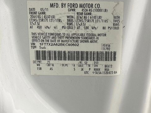Used 2011 Ford F250 XL w/ PWR Equipment Group RWD image 49