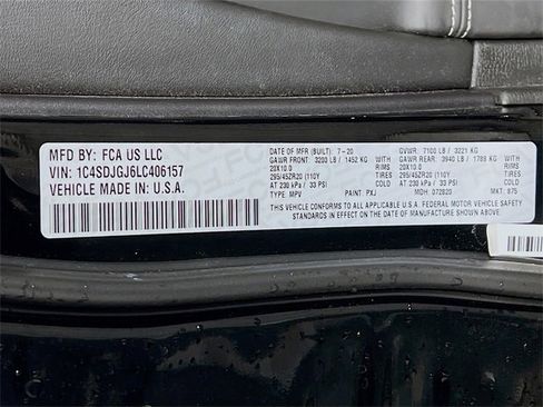 Used 2020 Dodge Durango SRT w/ Premium Interior Group image 11