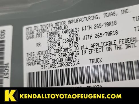 Used 2024 Toyota Tundra SR5 w/ SR5 Premium Package AWD/4WD image 10