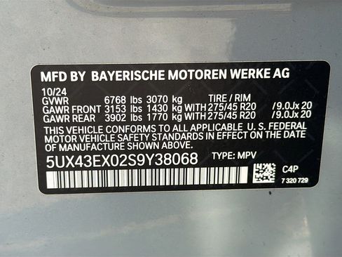 Used 2025 BMW X6 M60i image 44