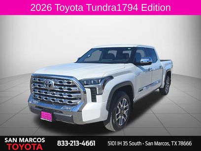 Used 2026 Toyota Tundra 1794 Edition