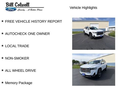 Used 2022 GMC Acadia SLT w/ Technology Package AWD/4WD image 11