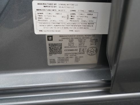 Used 2019 Chevrolet Silverado 1500 Custom Trail Boss image 24