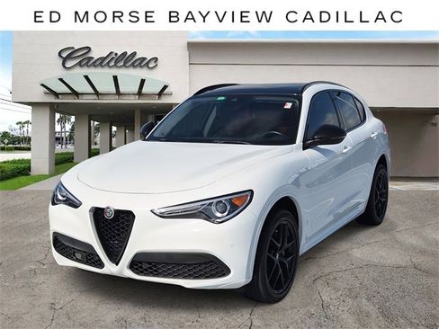 Used 2021 Alfa Romeo Stelvio Sprint w/ Nero Edizione image 1