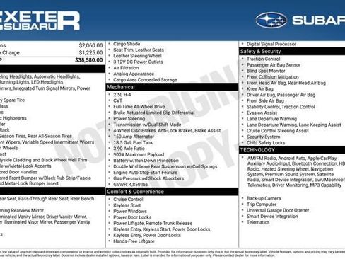 Used 2023 Subaru Outback Limited image 1