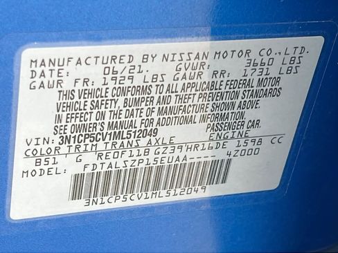 Used 2021 Nissan Kicks SV image 30