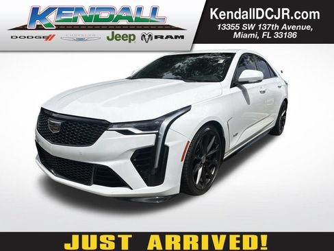 Used 2023 Cadillac CT4 V Blackwing w/ Driver Assist Package RWD image 1
