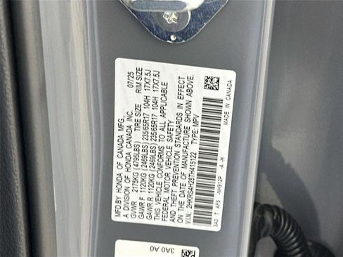 New 2026 Honda CR-V LX image 28