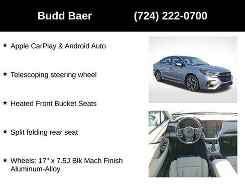 Certified 2025 Subaru Legacy Premium image 15