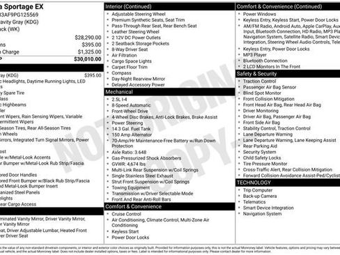 Certified 2023 Kia Sportage EX FWD image 53