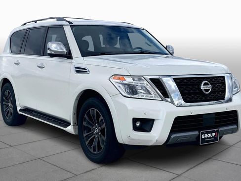Used 2020 Nissan Armada Platinum w/ Captain's Chairs Package image 3