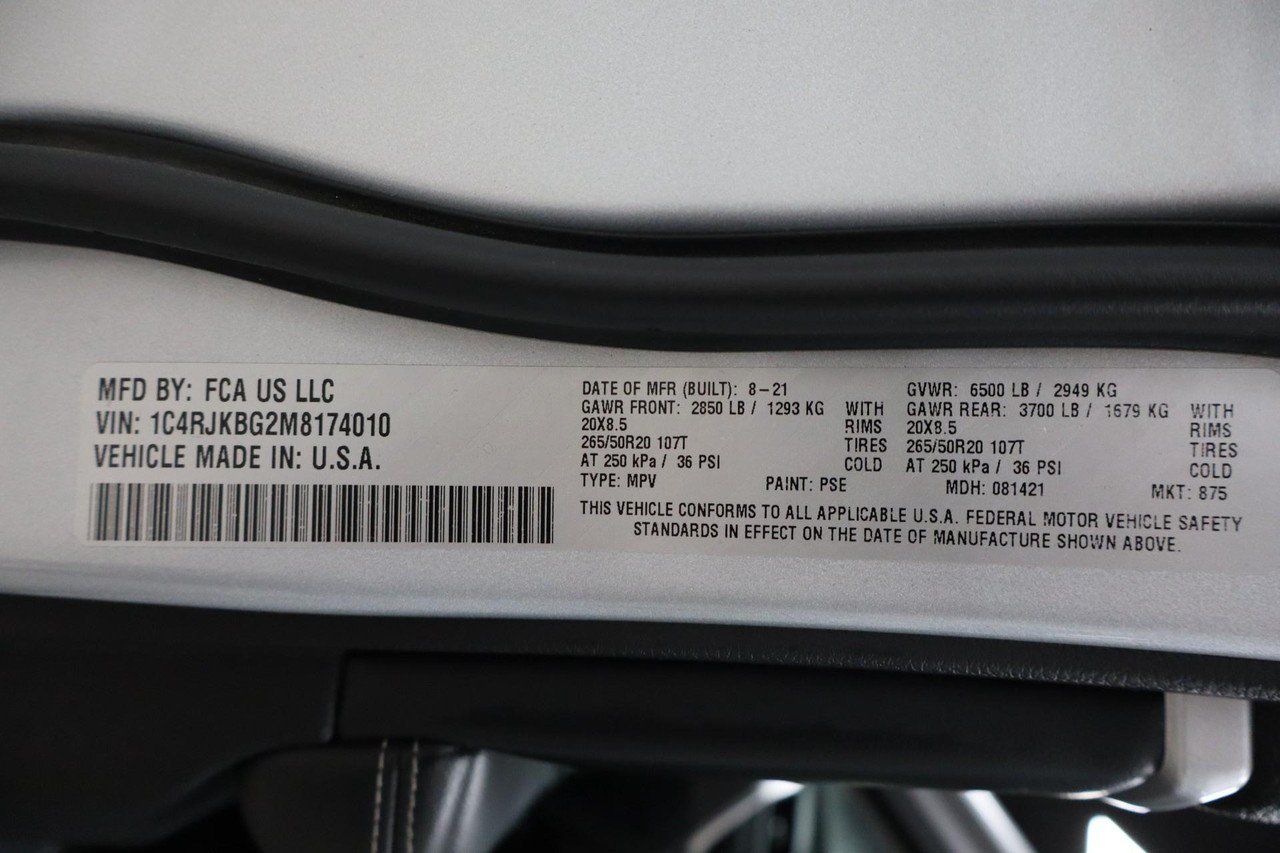 Used 2021 Jeep Grand Cherokee L Limited AWD/4WD image 46