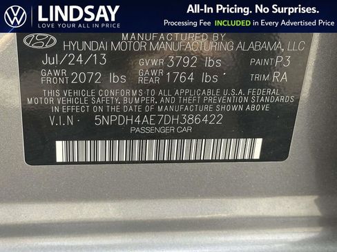 Used 2013 Hyundai Elantra Limited w/ Technology Pkg image 26