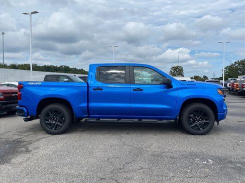 New 2026 Chevrolet Silverado 1500 Custom w/ Turbomax Blackout Package AWD/4WD image 2