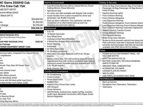 New 2026 GMC Sierra 3500 Pro w/ Convenience Package AWD/4WD image 34