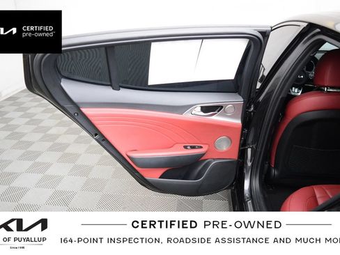 Certified 2022 Kia Stinger GT2 w/ Red Interior Color Package RWD image 12