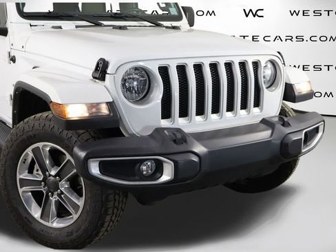 Used 2022 Jeep Wrangler Unlimited Sahara AWD/4WD image 48