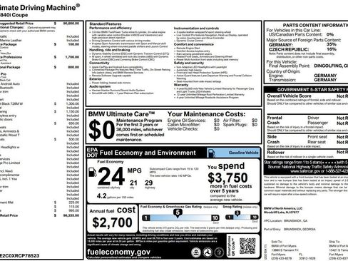Used 2024 BMW 840i Coupe image 2