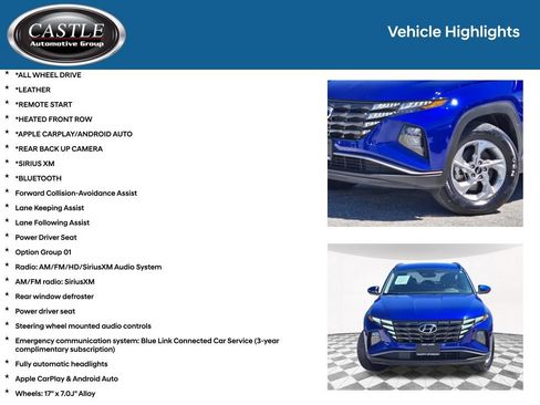 Used 2022 Hyundai Tucson SEL AWD/4WD image 3
