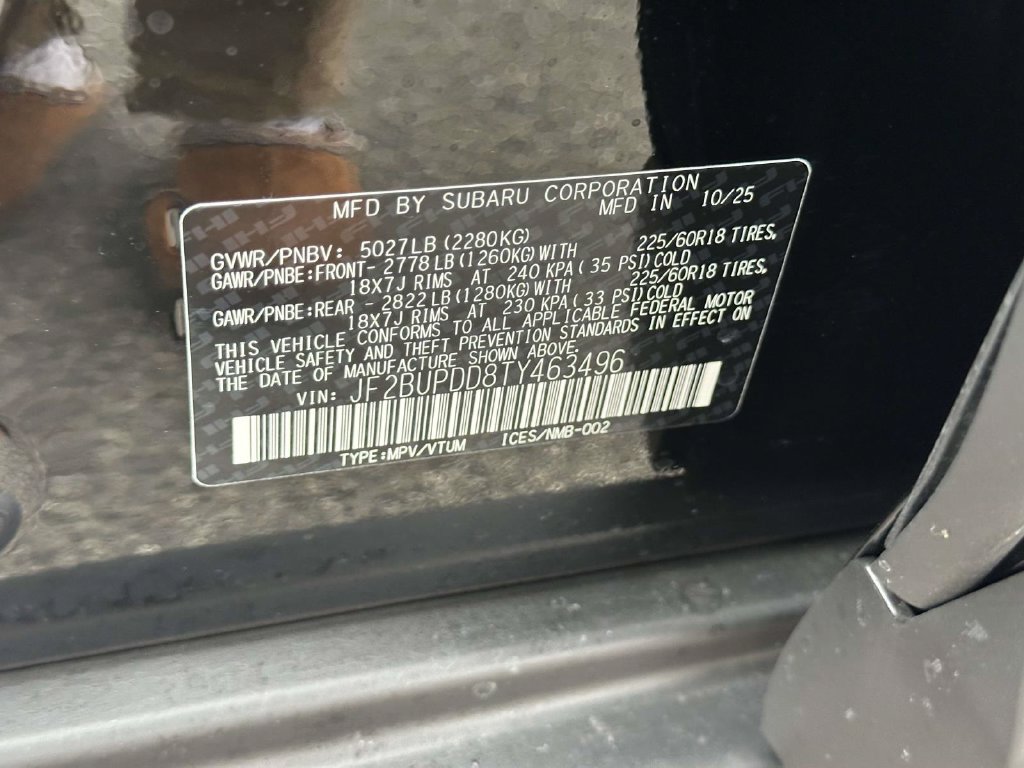 New 2026 Subaru Outback Limited AWD/4WD image 13