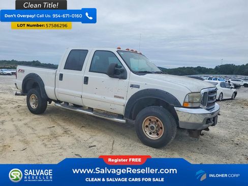 Used 2004 Ford F350 4x4 Crew Cab Super Duty image 5