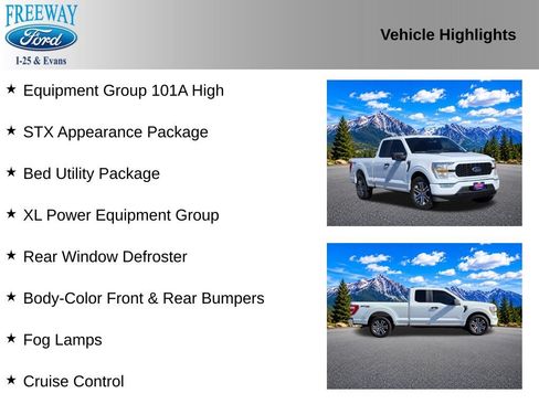 Used 2022 Ford F150 XL w/ STX Appearance Package RWD image 2