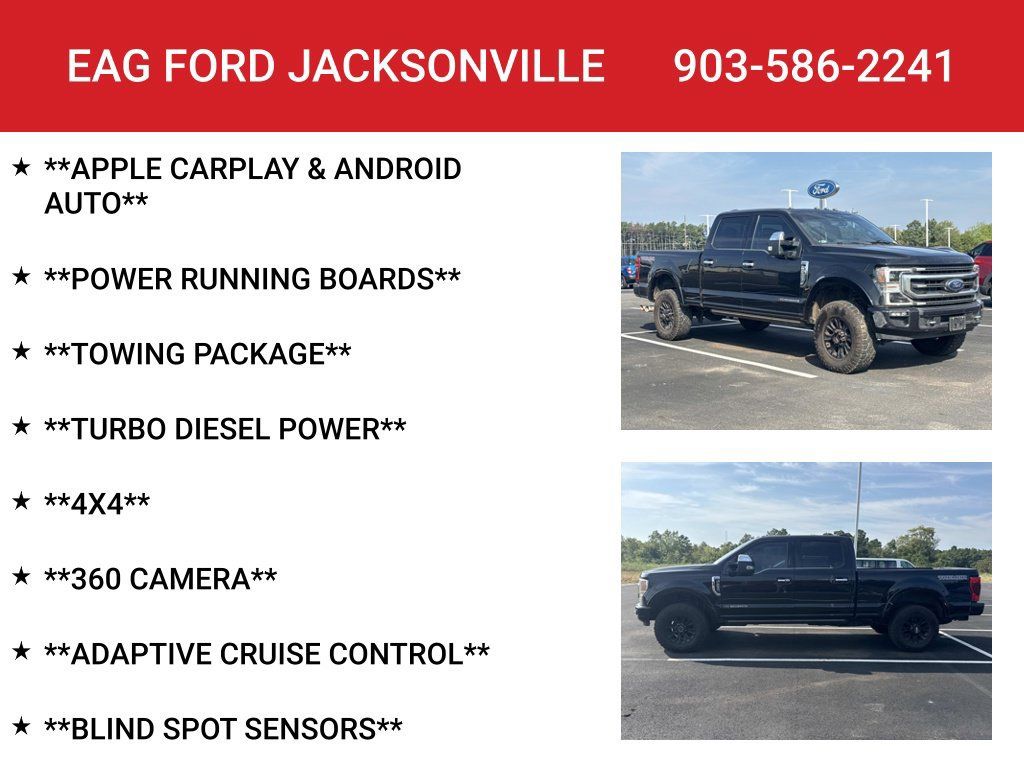 Used 2022 Ford F250 Platinum w/ Tremor Off-Road Package AWD/4WD image 8