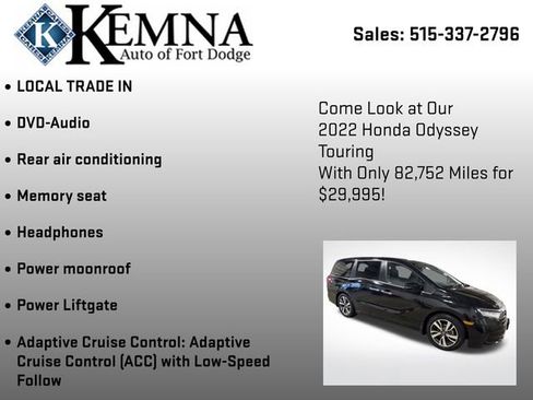 Used 2022 Honda Odyssey Touring image 6