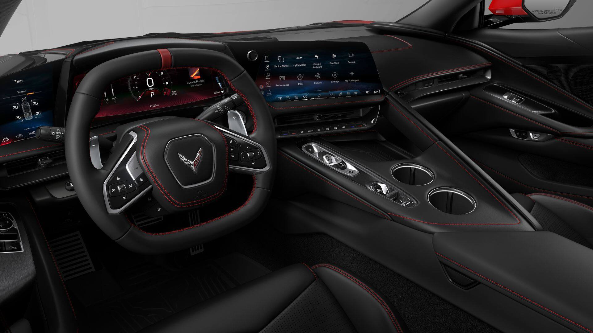 New 2027 Chevrolet Corvette Stingray Coupe w/ Stealth Interior Trim Package RWD image 34