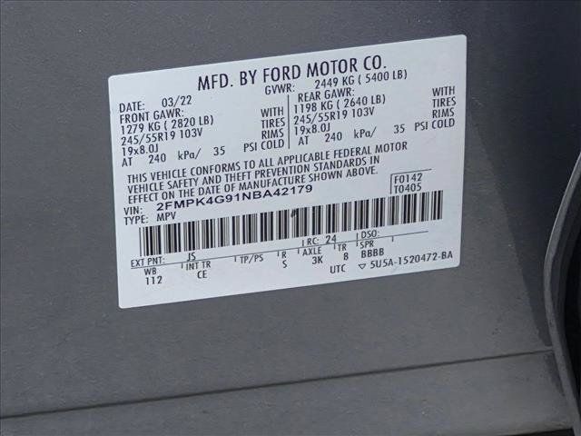 Certified 2022 Ford Edge SE w/ Black Appearance Package AWD/4WD image 22