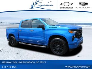 Used 2025 Chevrolet Silverado 1500 Custom w/ Turbomax Blackout Package AWD/4WD video 1