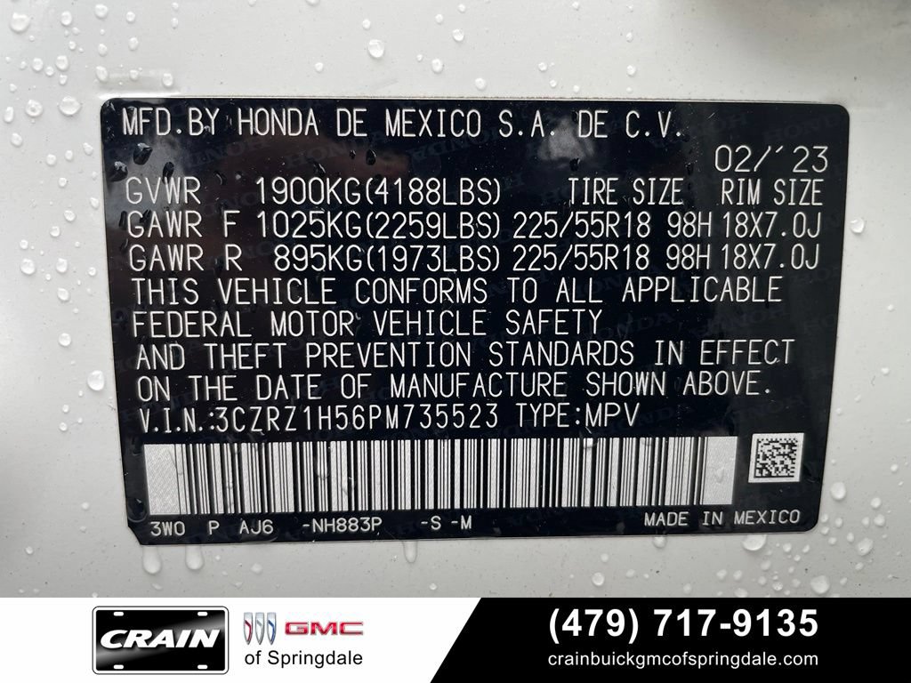 Used 2023 Honda HR-V Sport image 32
