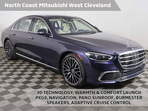 Used 2022 Mercedes-Benz S 500 4MATIC w/ 3D Technology Package image 1