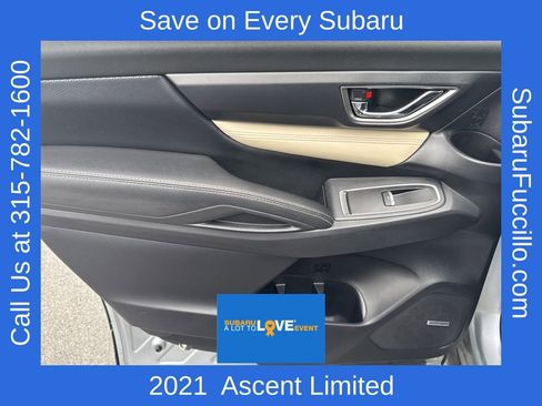 Used 2021 Subaru Ascent Limited w/ Technology Package image 34