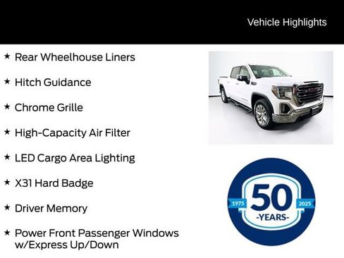 Used 2019 GMC Sierra 1500 SLT w/ X31 Off-Road Package AWD/4WD image 26