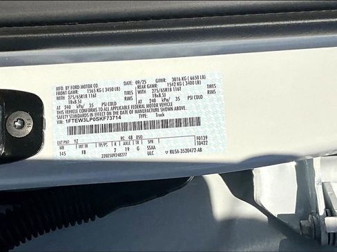 Used 2025 Ford F150 XLT w/ Equipment Group 302A MID AWD/4WD image 12