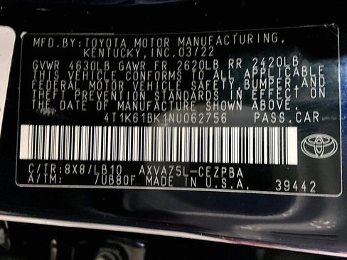 Used 2022 Toyota Camry XSE image 30