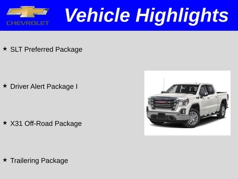 Used 2022 GMC Sierra 1500 SLT w/ SLT Premium Plus Package AWD/4WD image 3