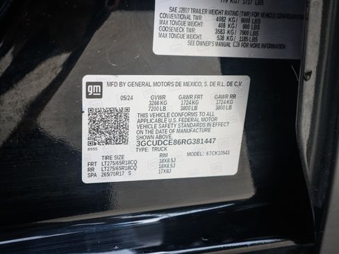 Used 2024 Chevrolet Silverado 1500 Custom Trail Boss image 33